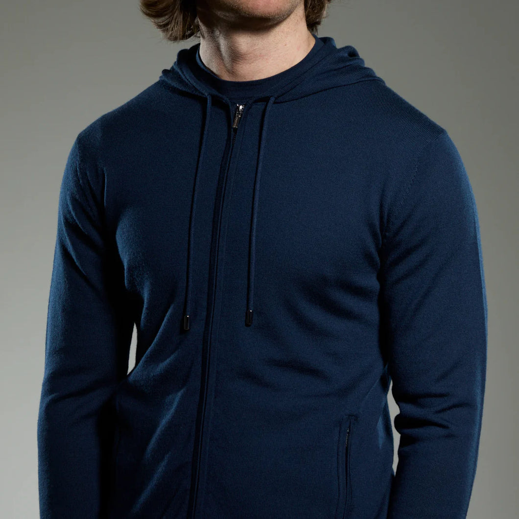 Malenzo Ravenna Navy Zip Hoody