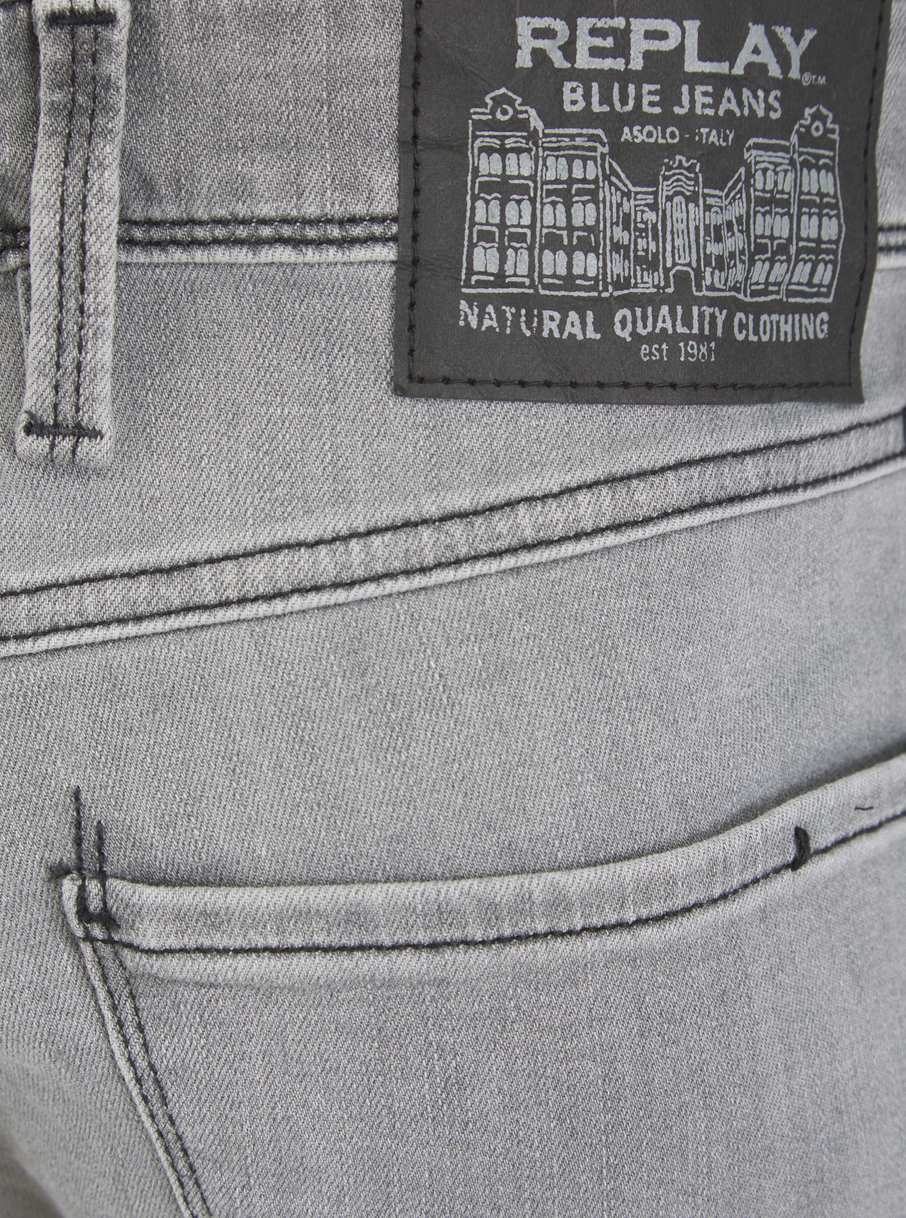 Load image into Gallery viewer, Replay Anbass Lite Grey Stretch Jean
