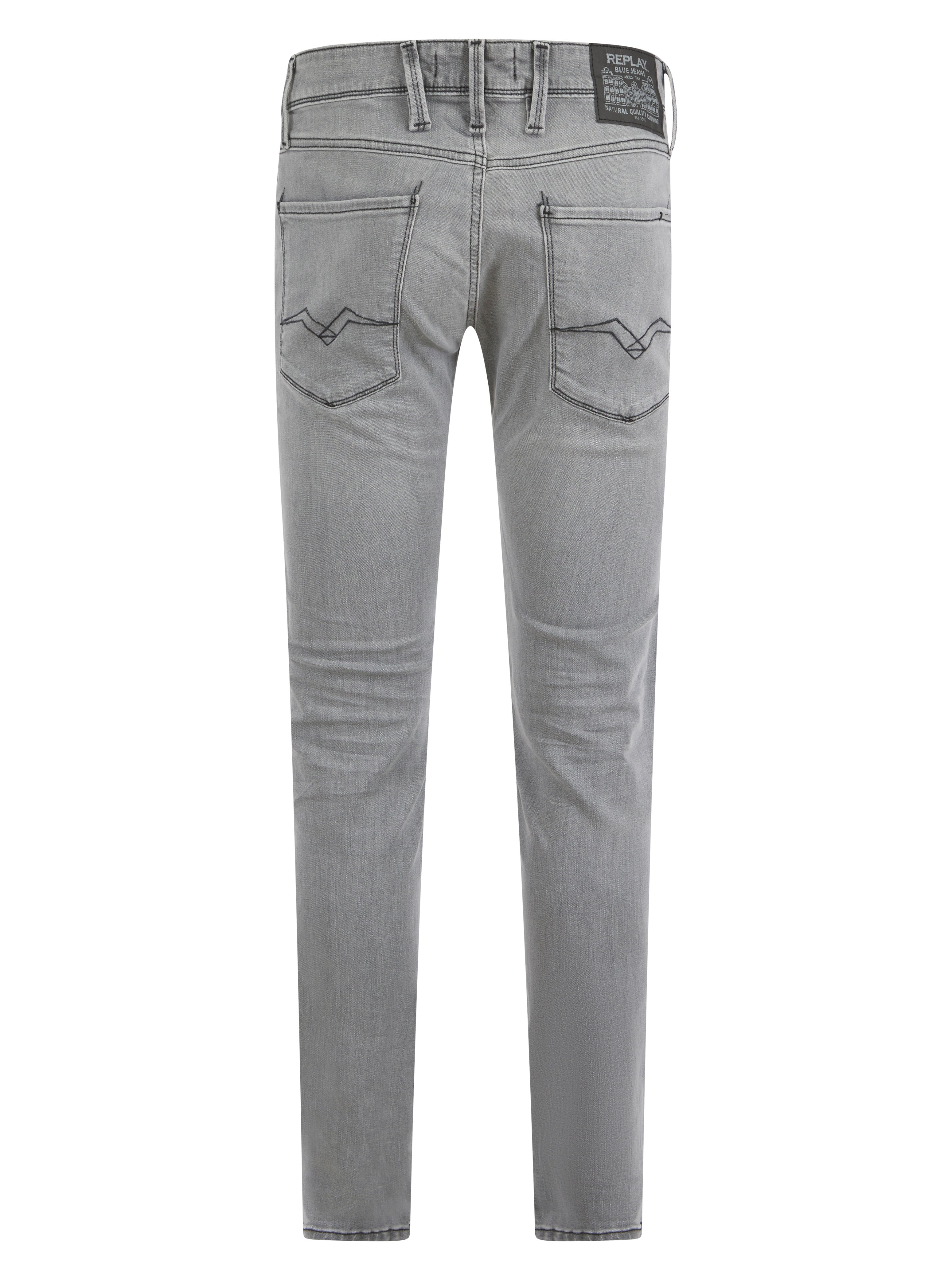 Load image into Gallery viewer, Replay Anbass Lite Grey Stretch Jean
