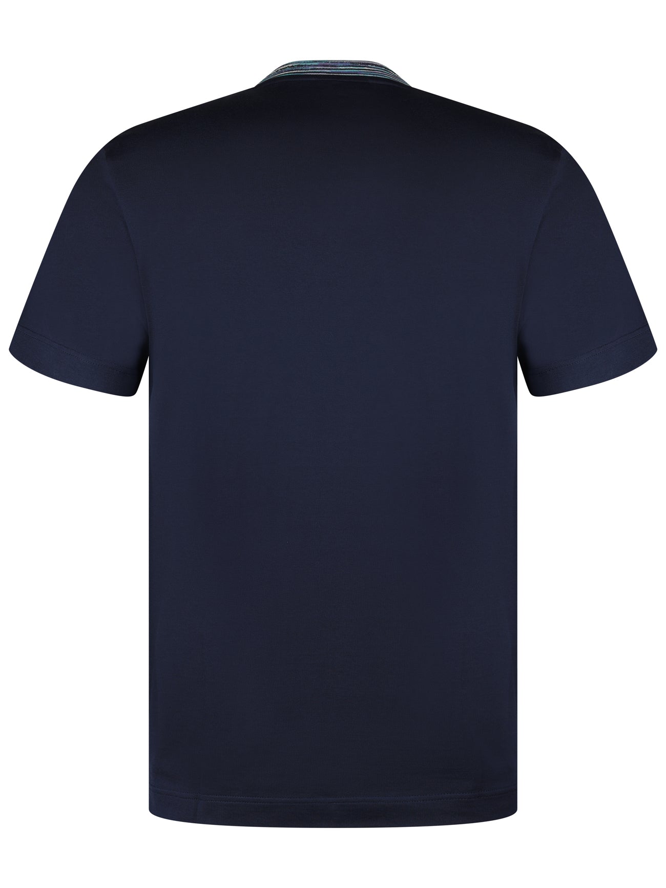 Load image into Gallery viewer, Missoni Contrast Collar T Shirt Navy
