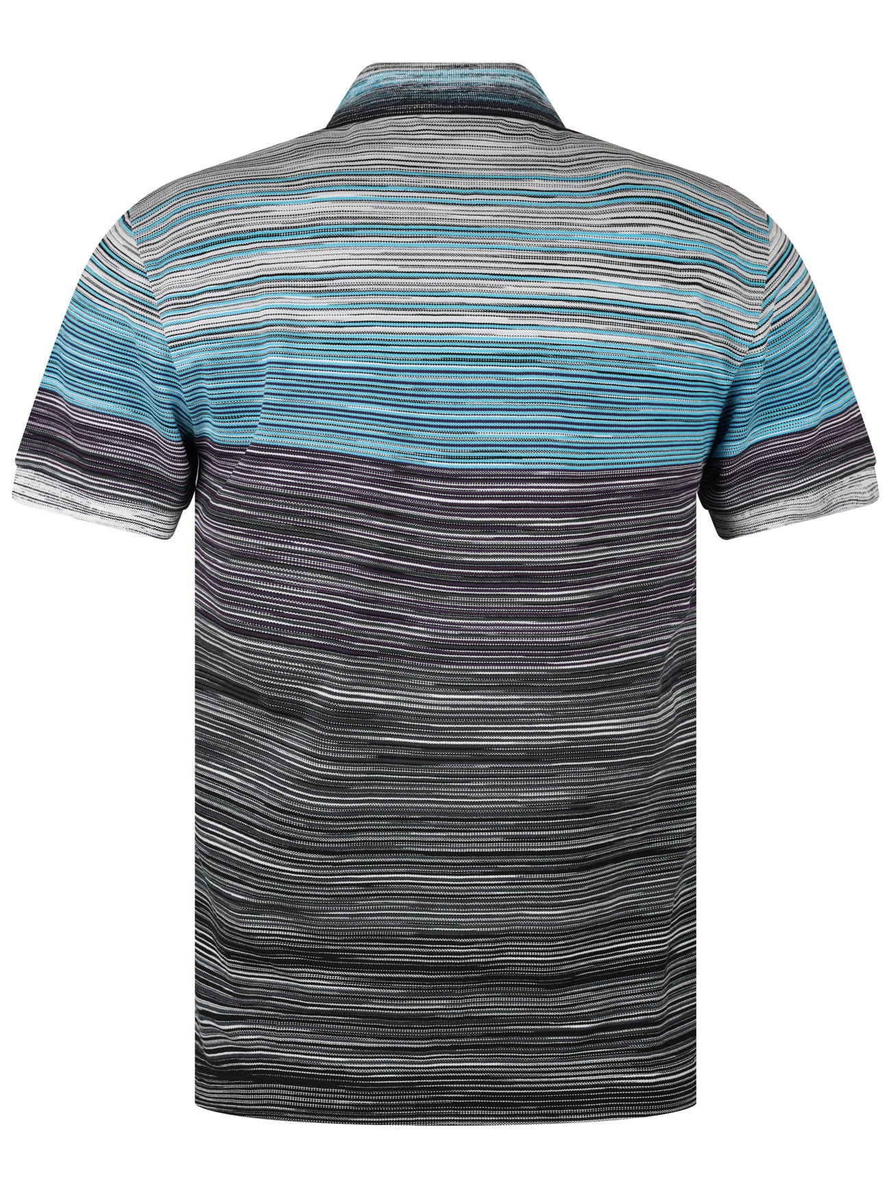 Load image into Gallery viewer, Missoni Classic Stripe Polo Shirt Blue
