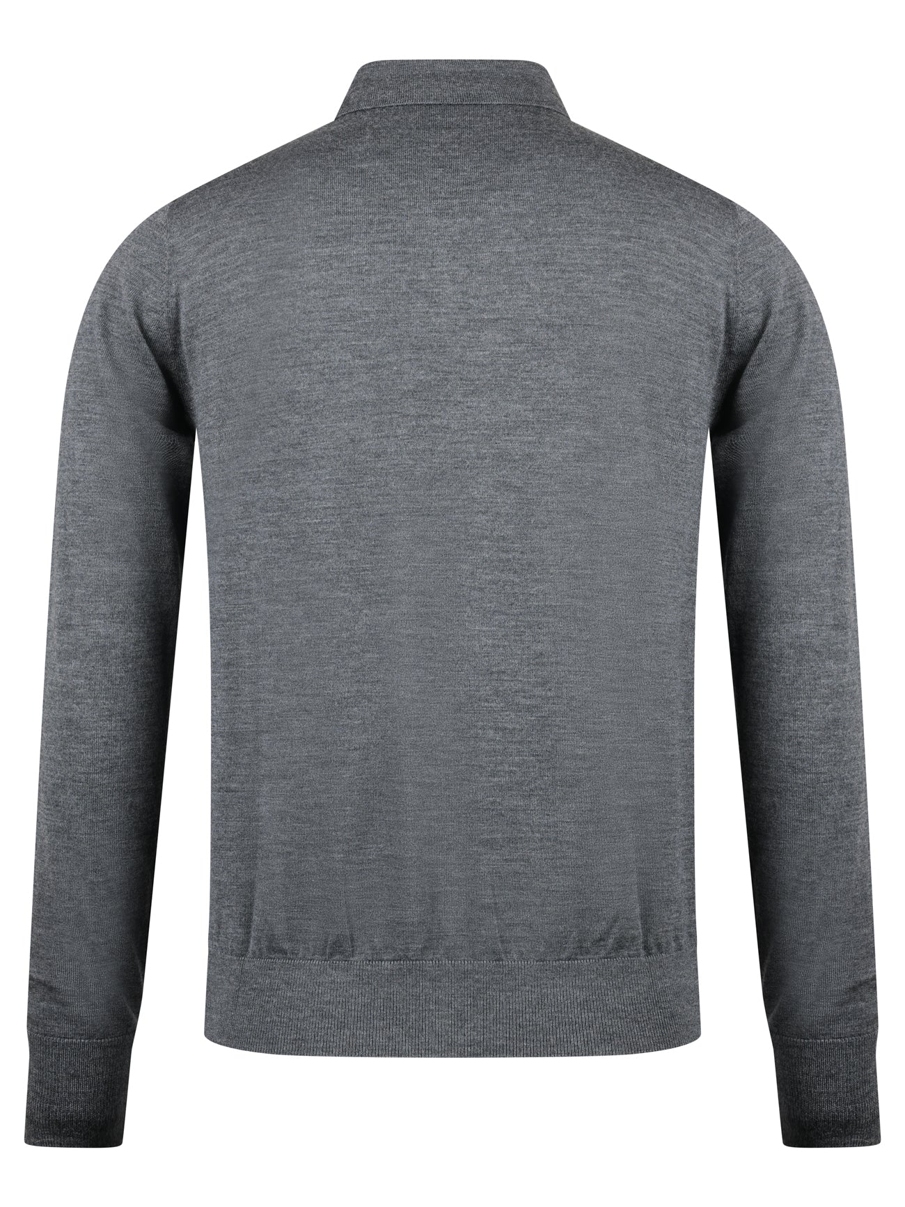 Load image into Gallery viewer, Pal Zileri L/S Polo Knit Charcoal
