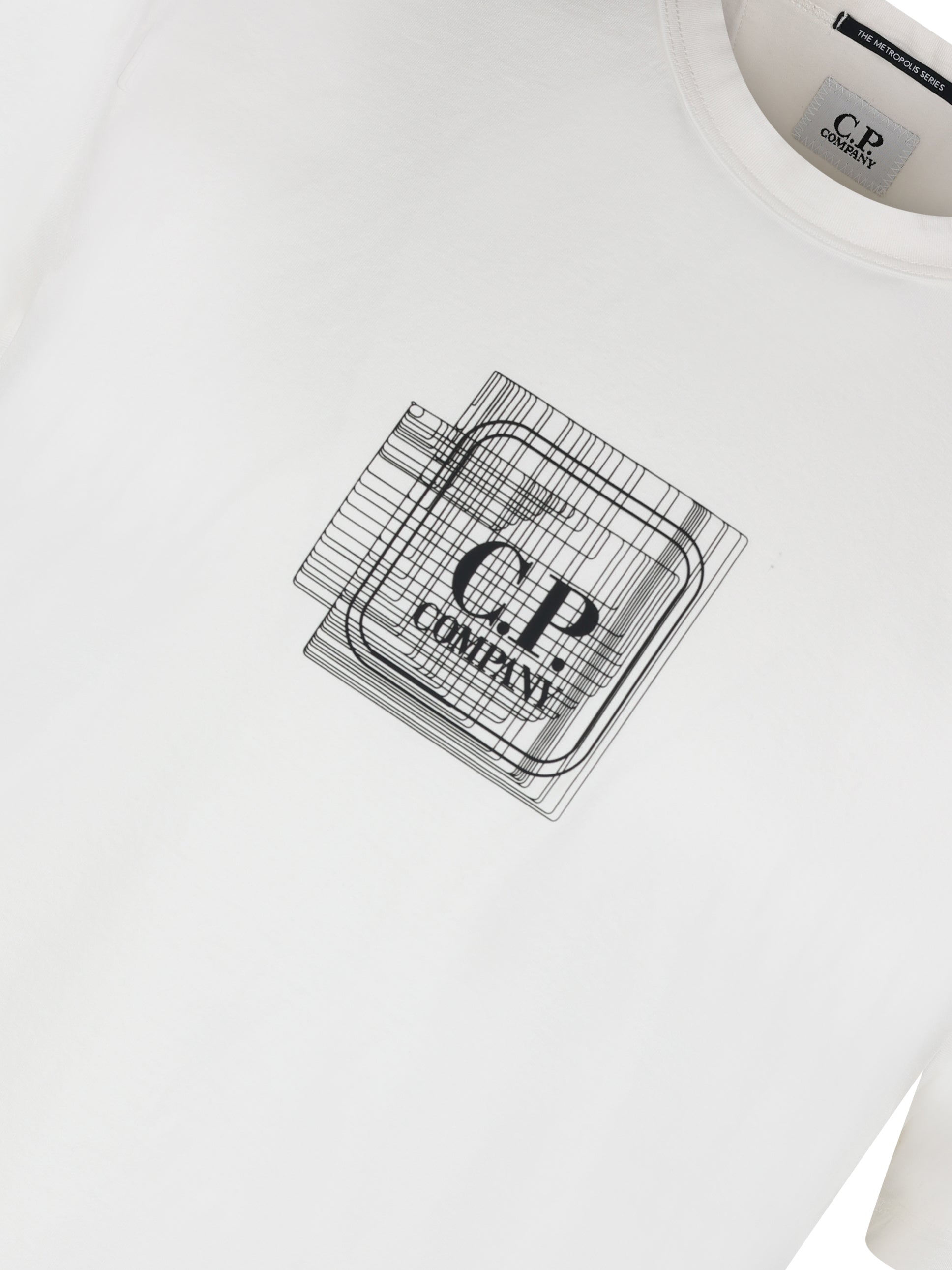 Load image into Gallery viewer, CP Company Graphic Tee White
