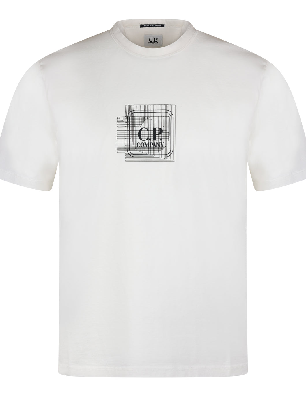 CP Company Graphic Tee White