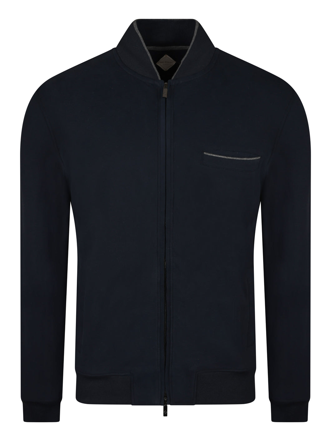 Pal Zileri Zip Sweat Navy