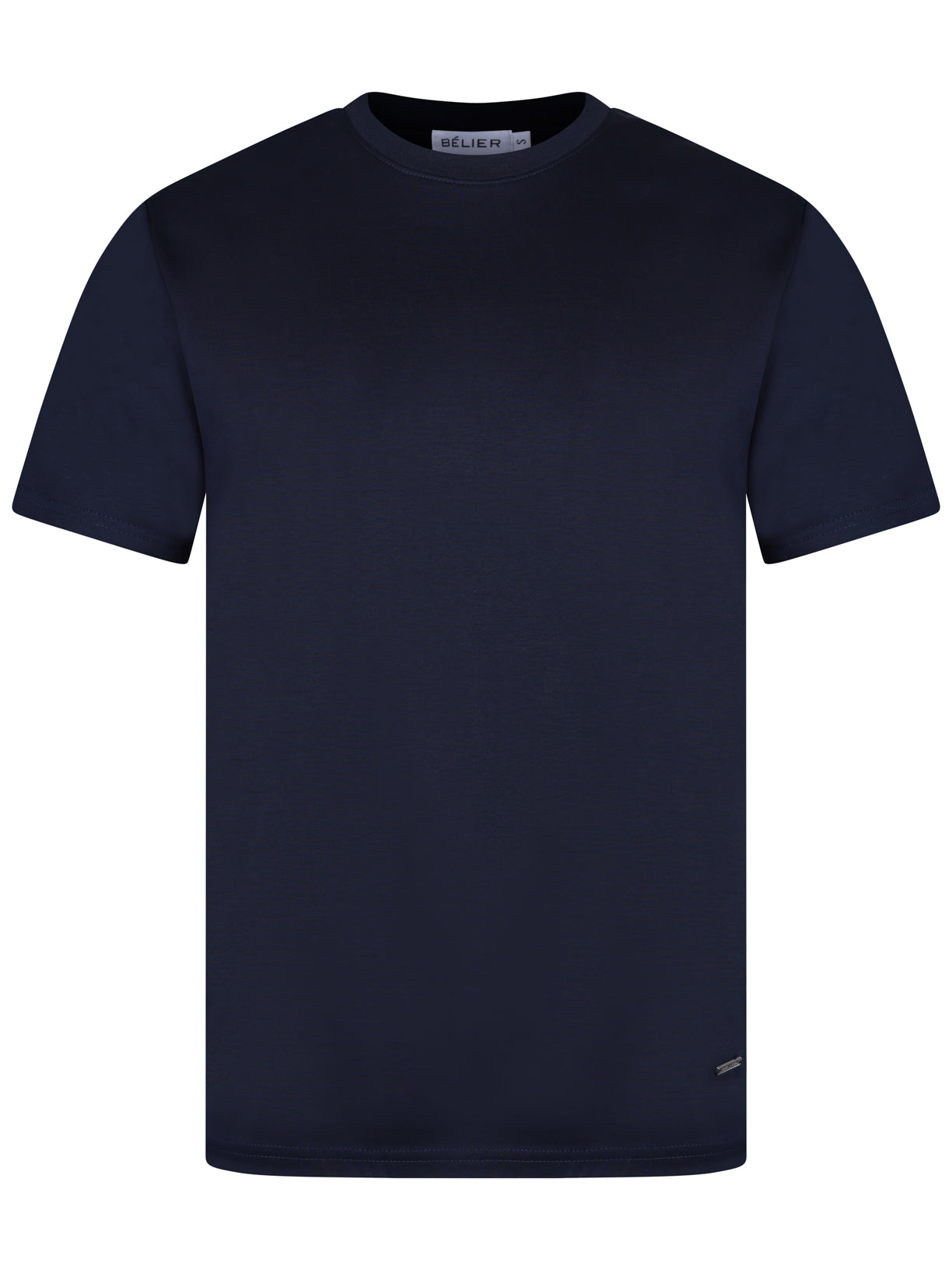 Load image into Gallery viewer, Belier Mercerised Tee Navy
