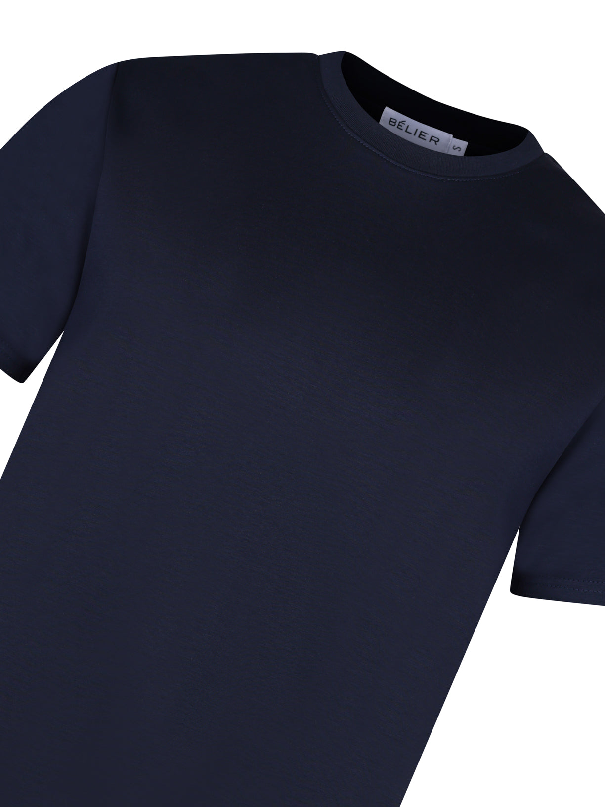 Load image into Gallery viewer, Belier Mercerised Tee Navy
