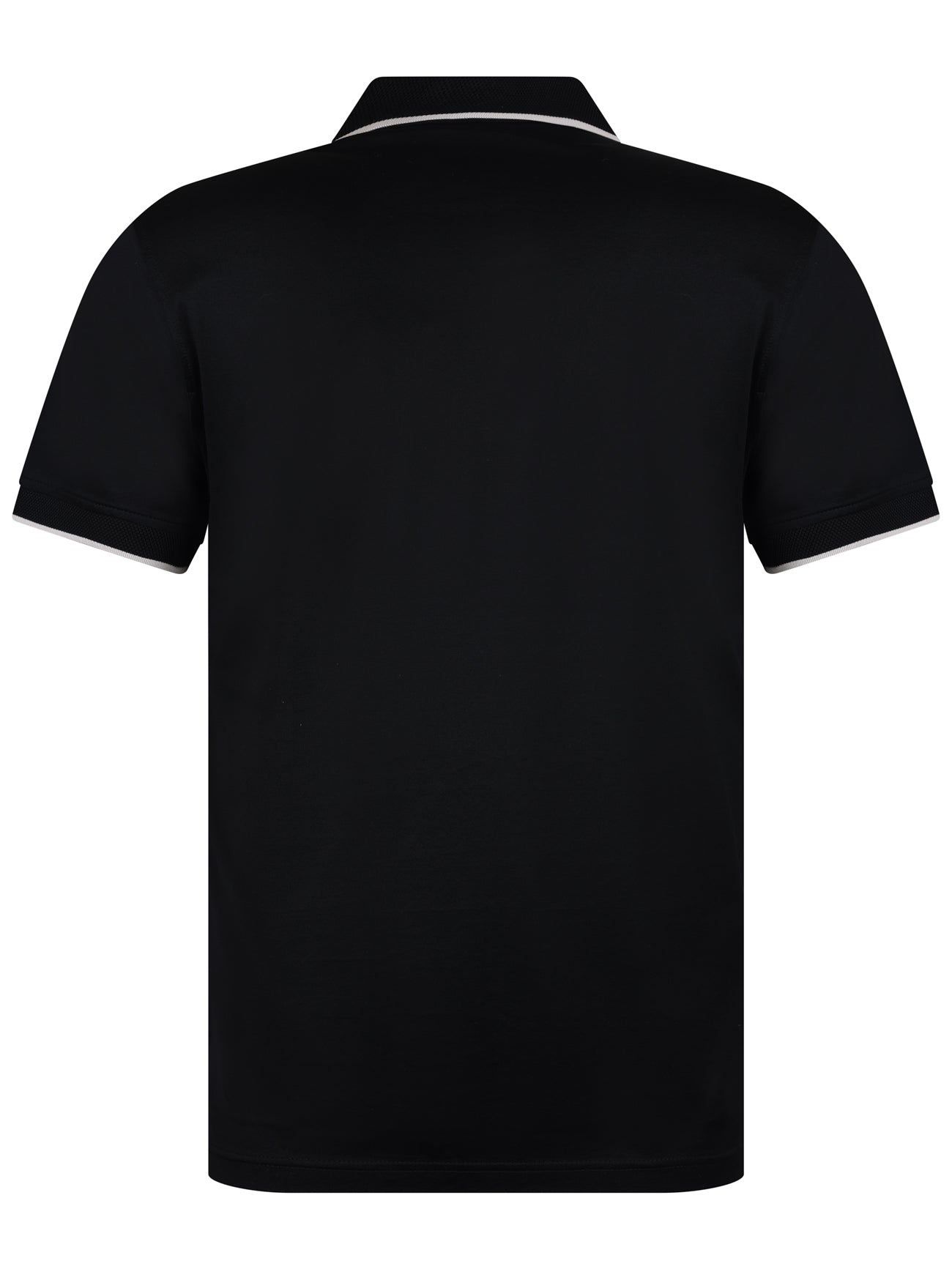 Load image into Gallery viewer, Lagerfeld Tipped Polo Black
