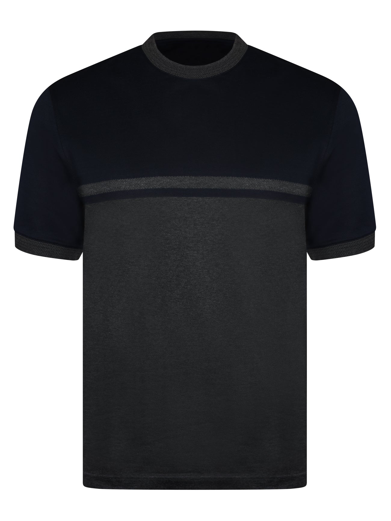 Load image into Gallery viewer, Pal Zileri Block Tee Navy
