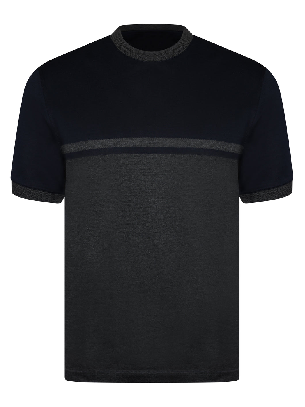 Pal Zileri Block Tee Navy