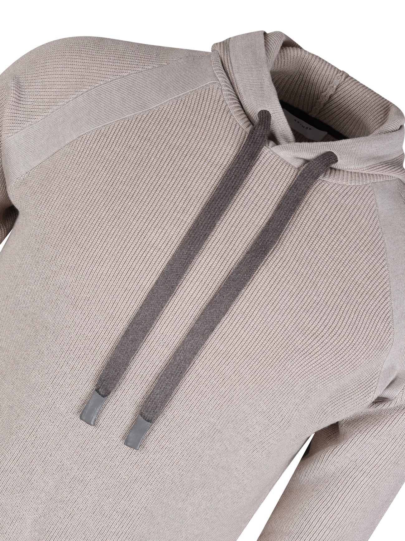 Load image into Gallery viewer, Sseinse Line Woven Hoody Beige
