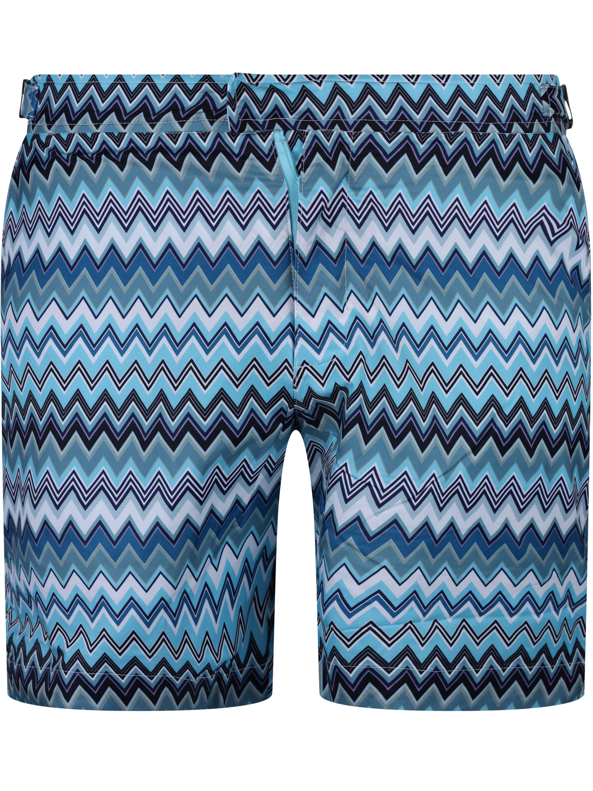 Load image into Gallery viewer, Belier Zag Swim Short Blue
