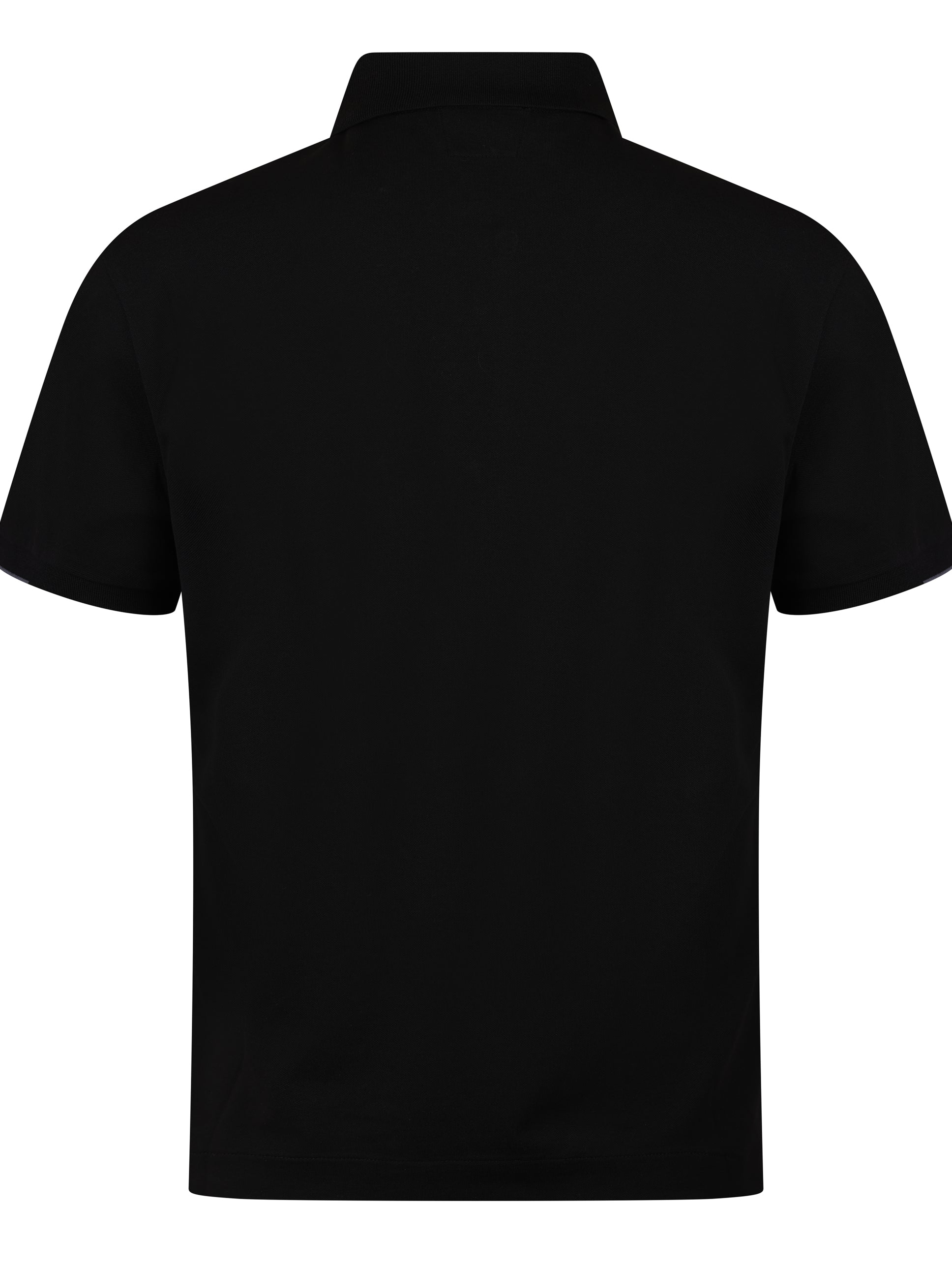 Load image into Gallery viewer, CP Company Rubber Logo Polo Black
