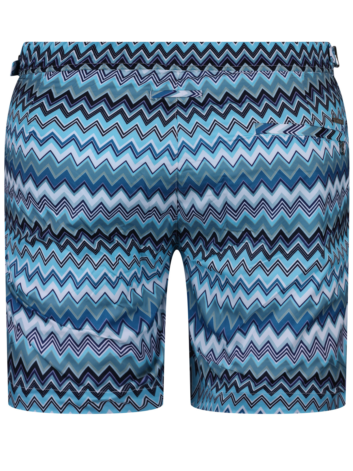 Load image into Gallery viewer, Belier Zag Swim Short Blue
