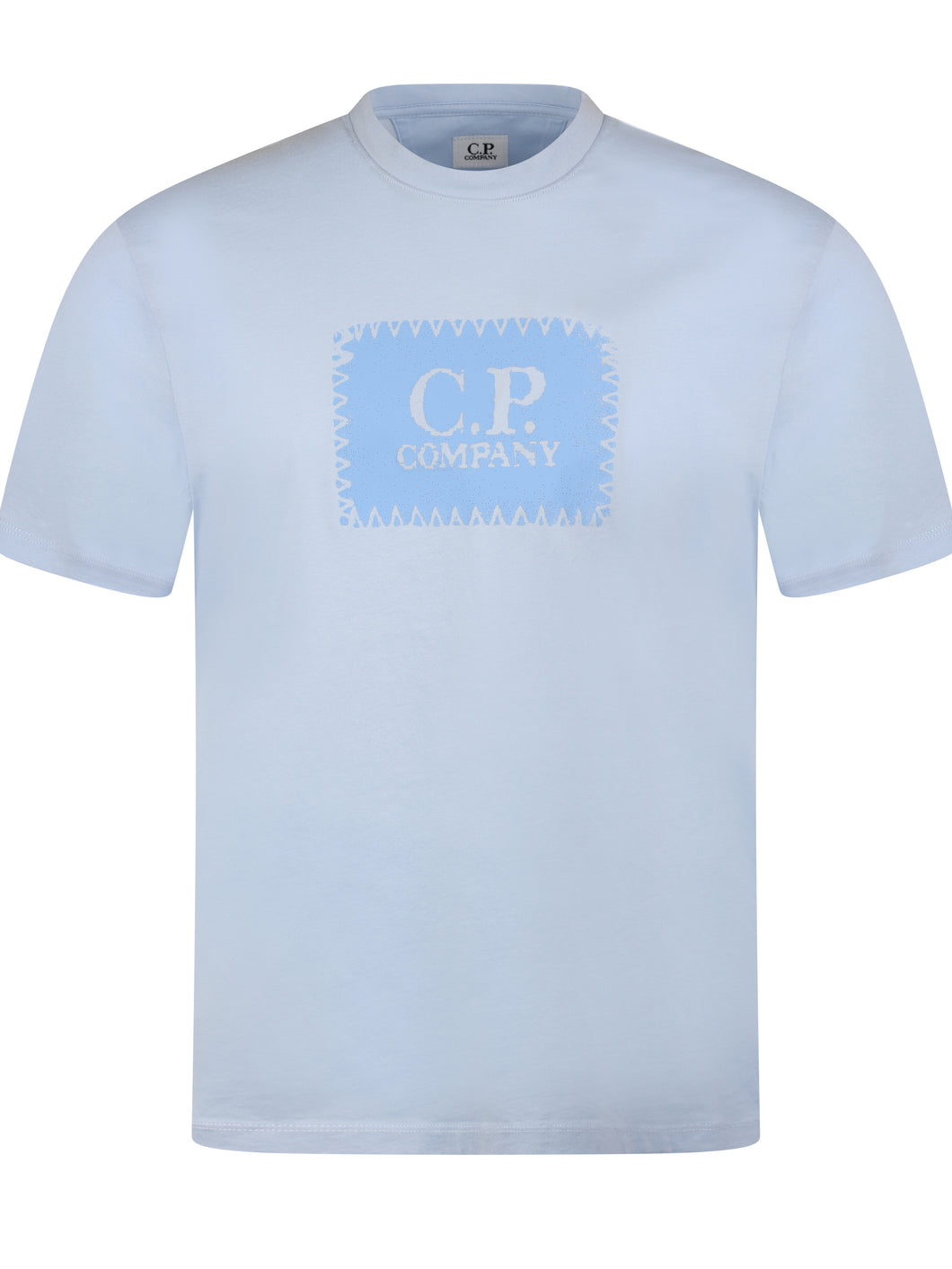 CP Company Patch Logo Tee Sky