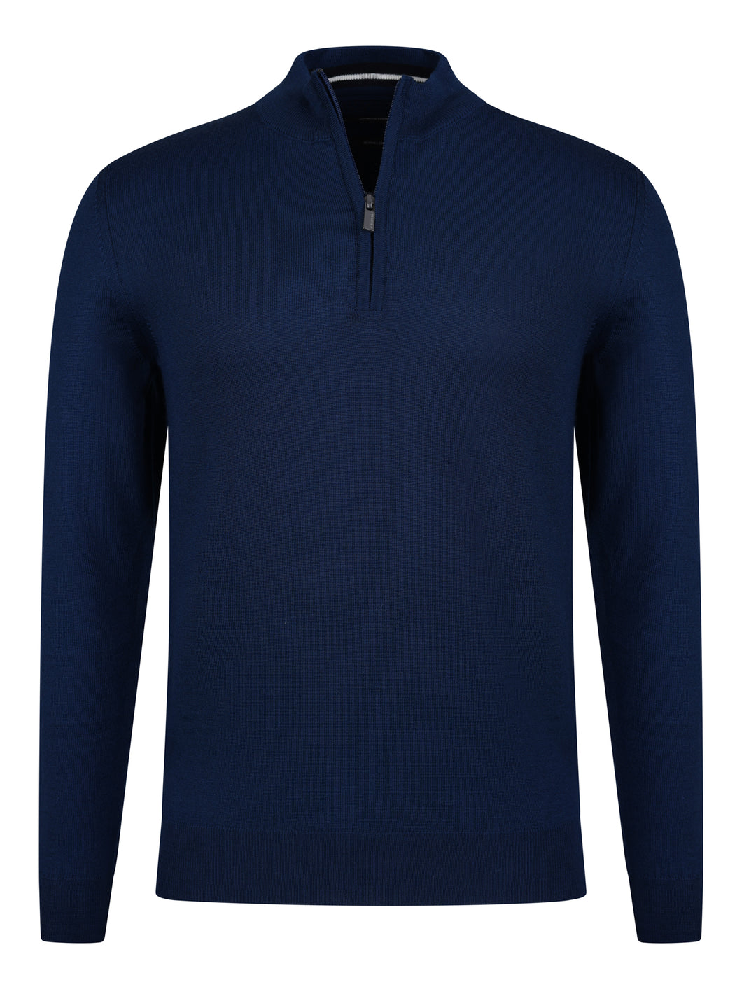 Remus 1/4 Zip Knit Blue