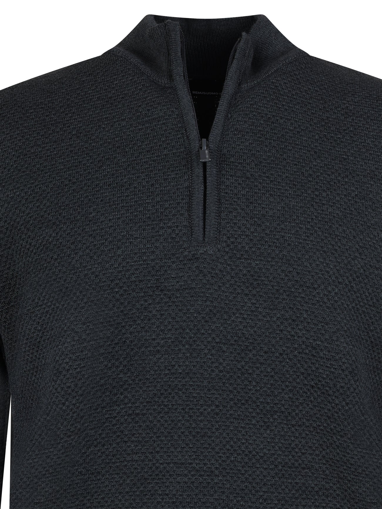 Load image into Gallery viewer, Remus 1/4 Zip Micro Knit Grey
