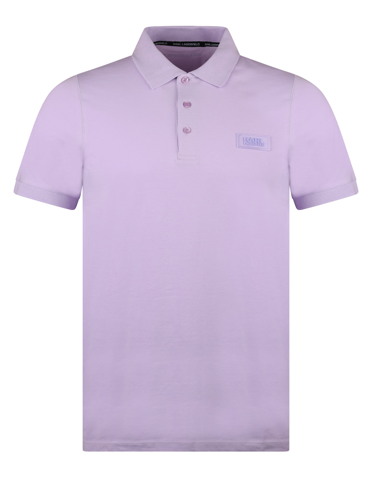 Load image into Gallery viewer, Lagerfeld Jersey Polo Shirt Lilac
