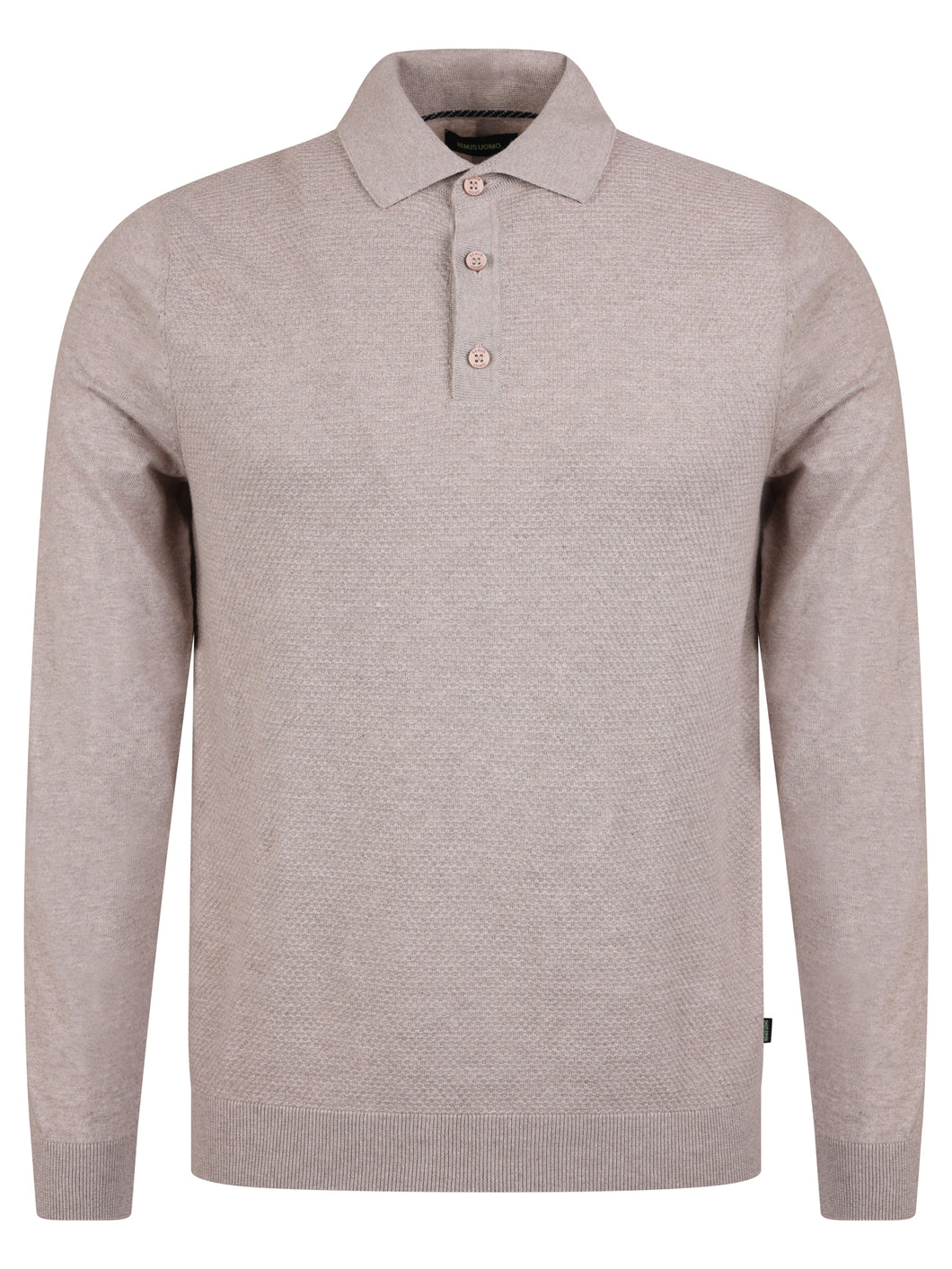 Remus Honeycomb Polo Oatmeal