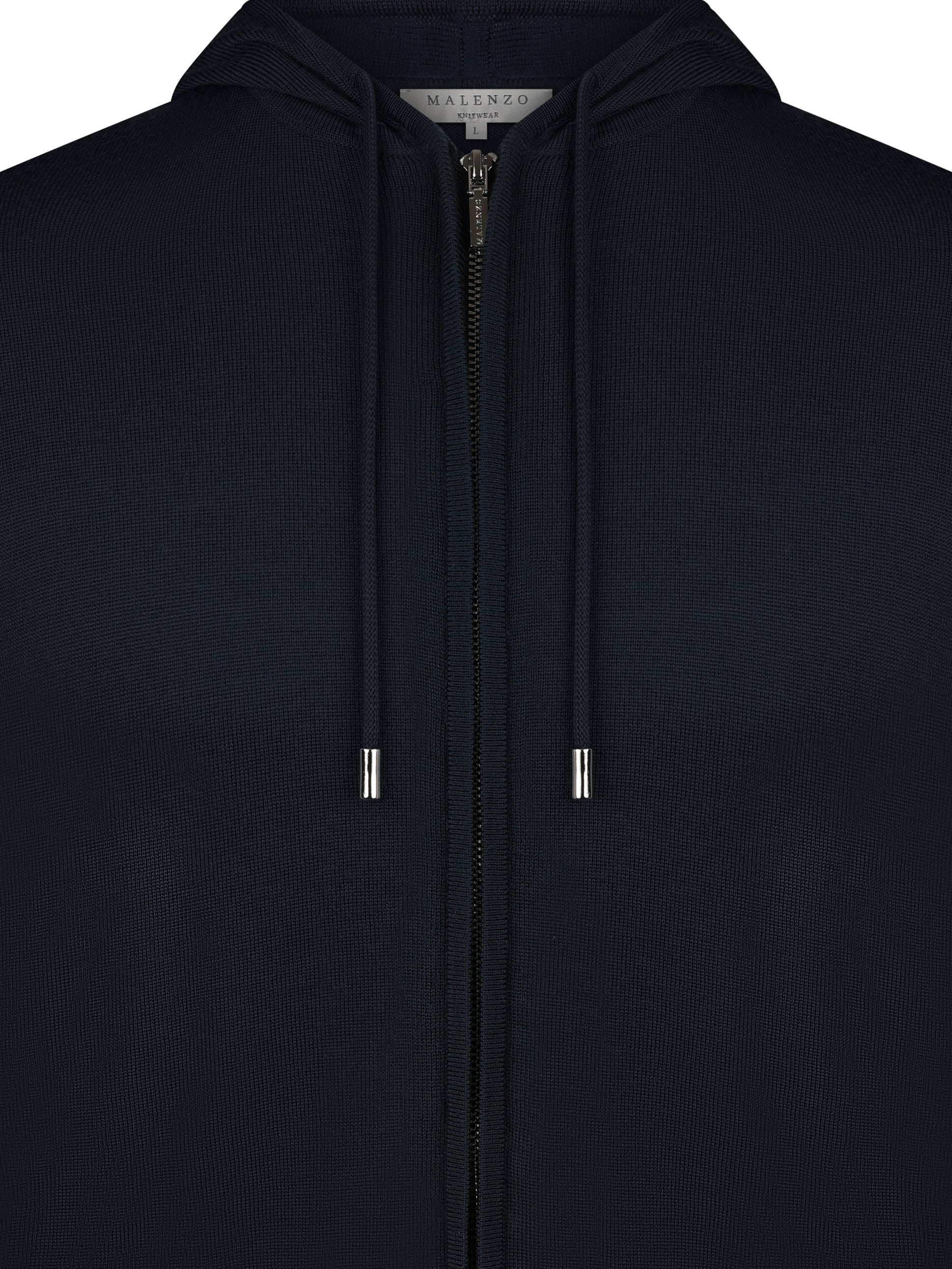 Load image into Gallery viewer, Malenzo Ravenna Navy Zip Hoody
