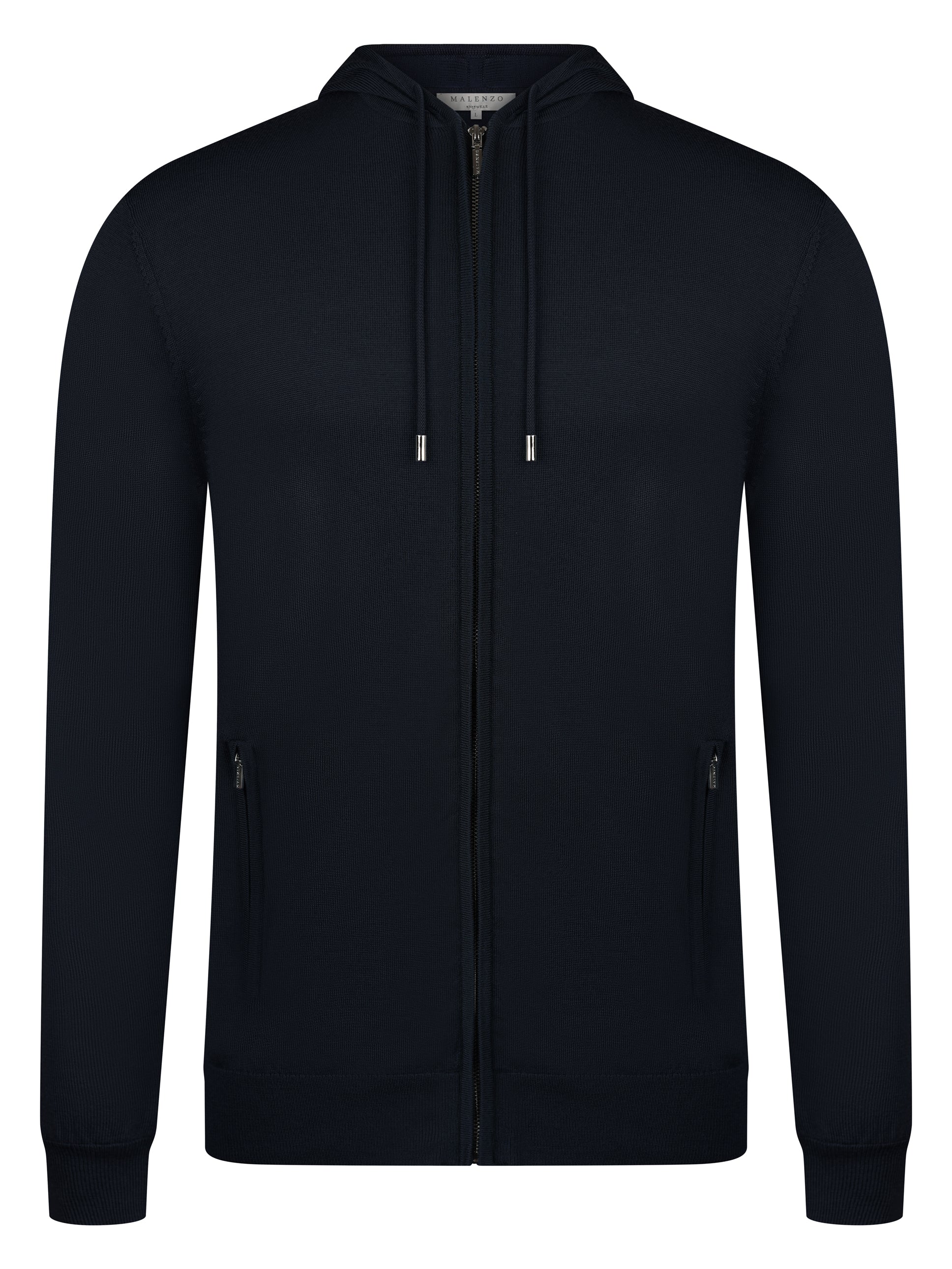 Load image into Gallery viewer, Malenzo Ravenna Navy Zip Hoody
