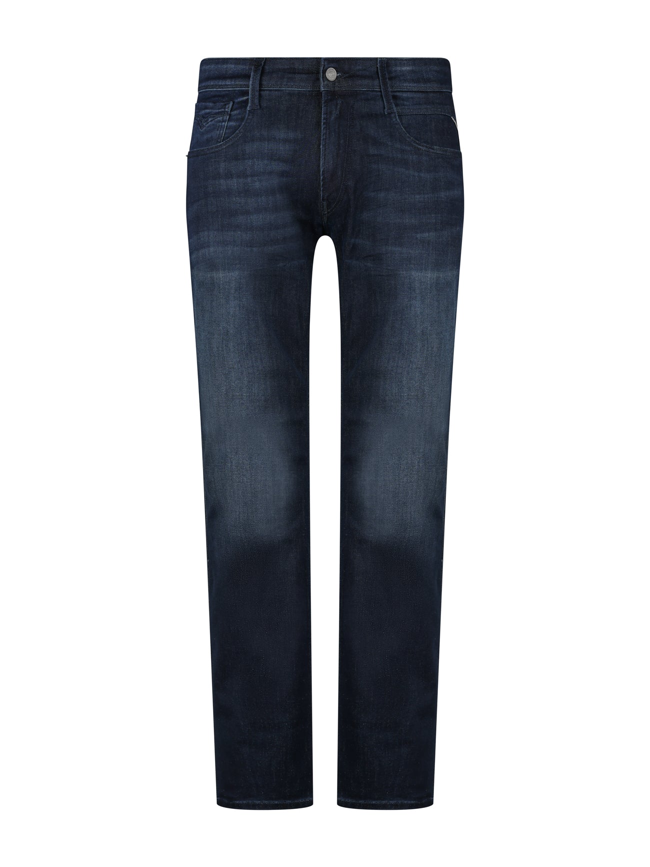 Load image into Gallery viewer, Replay Anbass Blue Stretch Jean
