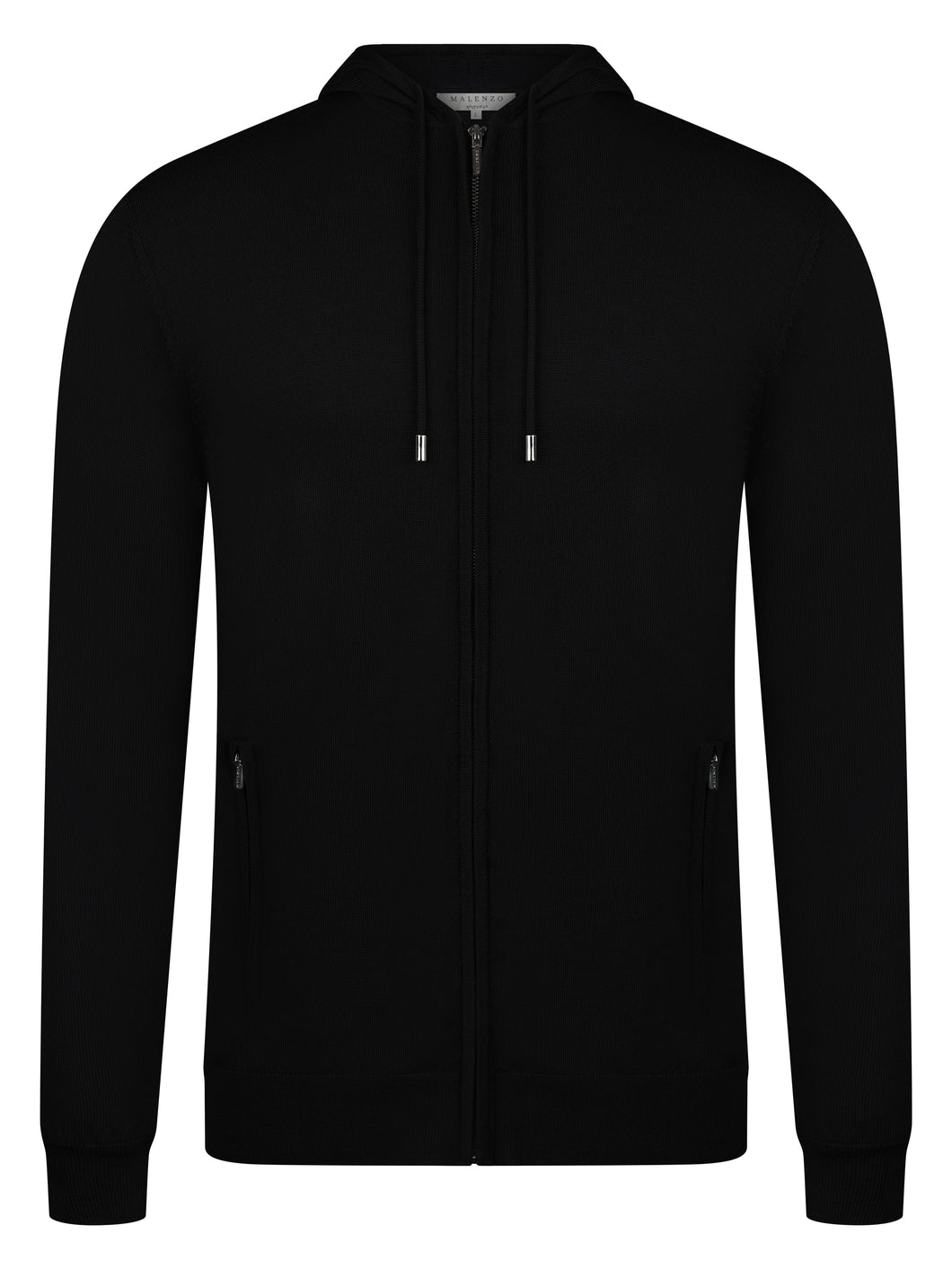 Malenzo Ravenna Black Zip Hoody