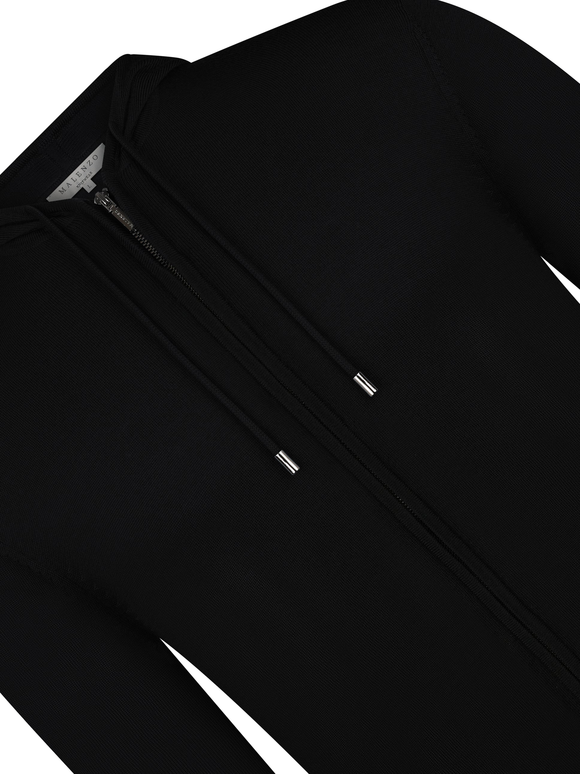 Load image into Gallery viewer, Malenzo Ravenna Black Zip Hoody
