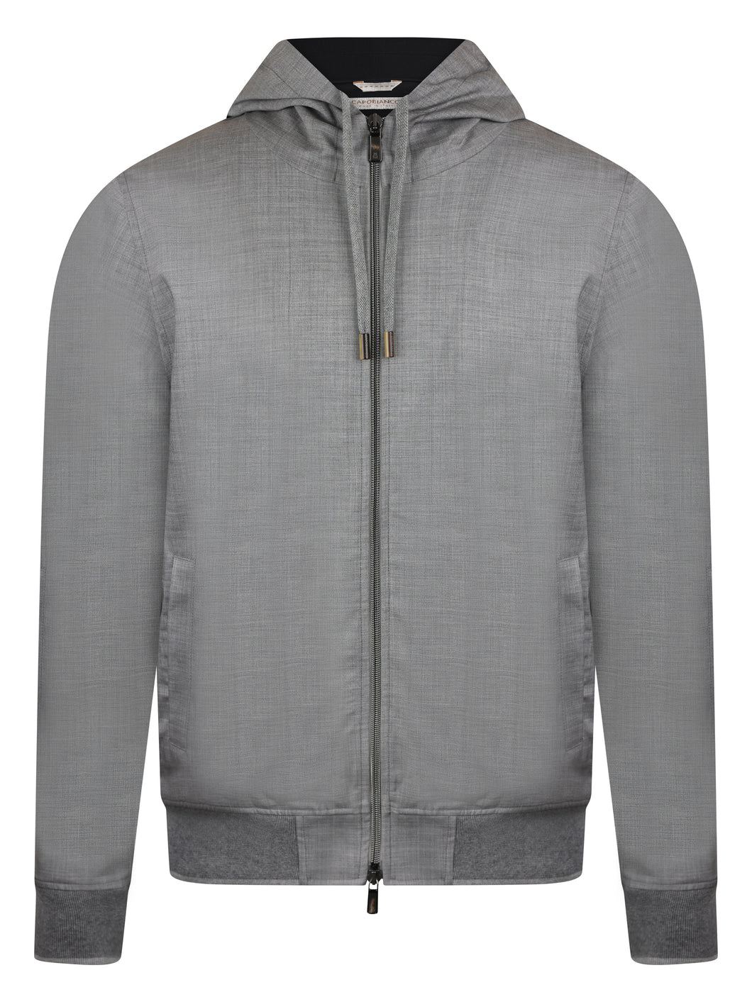 Capobianco Texture Hoody Grey