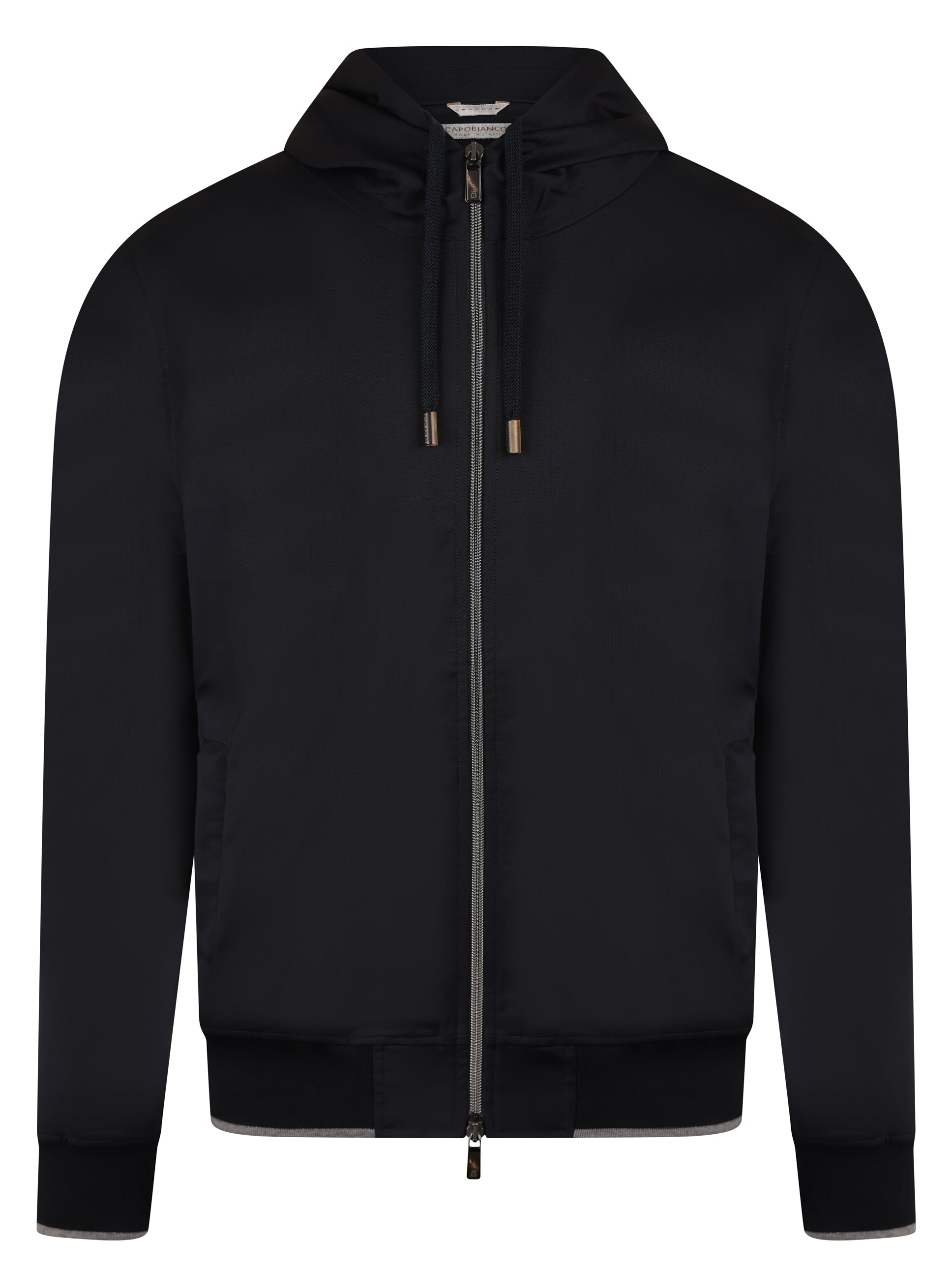 Load image into Gallery viewer, Capobianco Texture Hoody Navy
