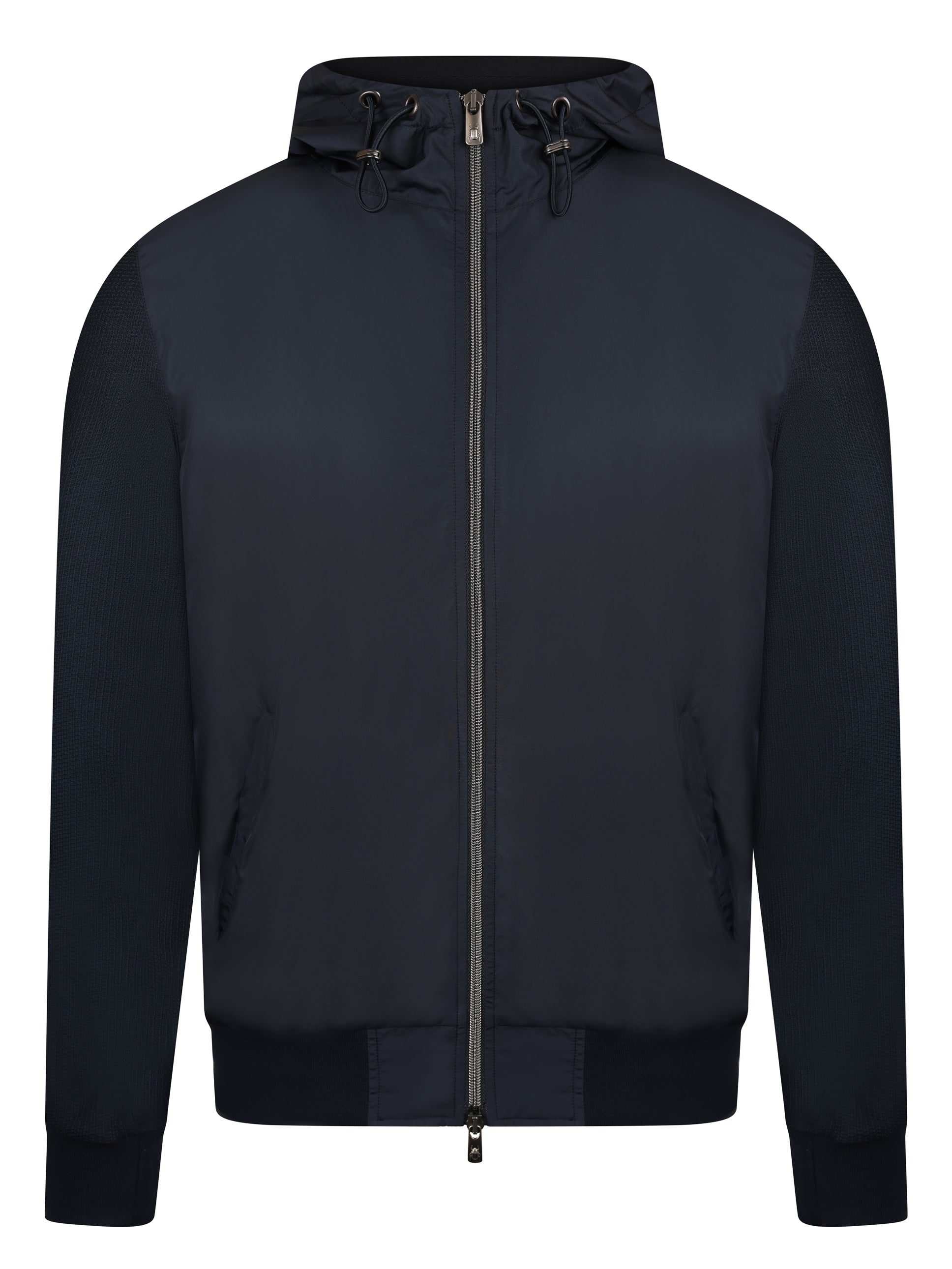 Load image into Gallery viewer, Capobianco Hoody Knit Navy
