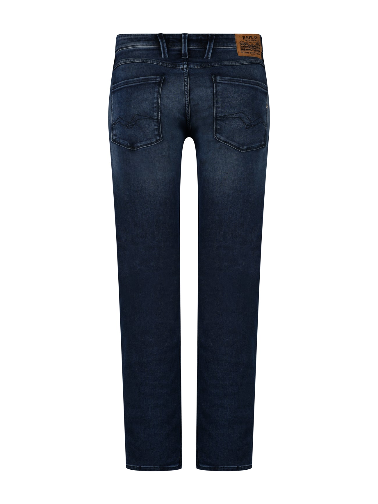 Load image into Gallery viewer, Replay Anbass Blue Stretch Jean
