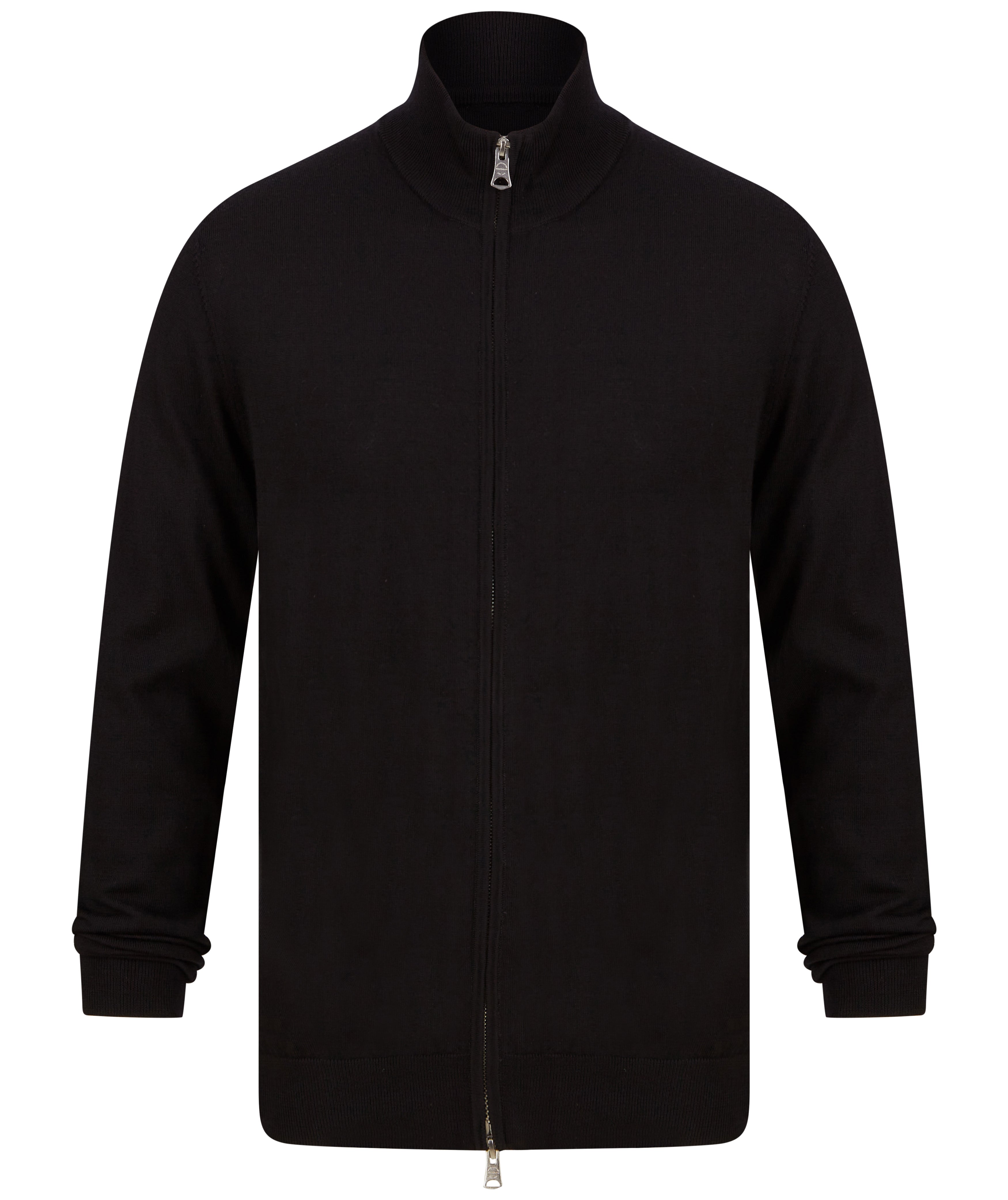 Load image into Gallery viewer, Matinique Mason Zip Cardigan Black
